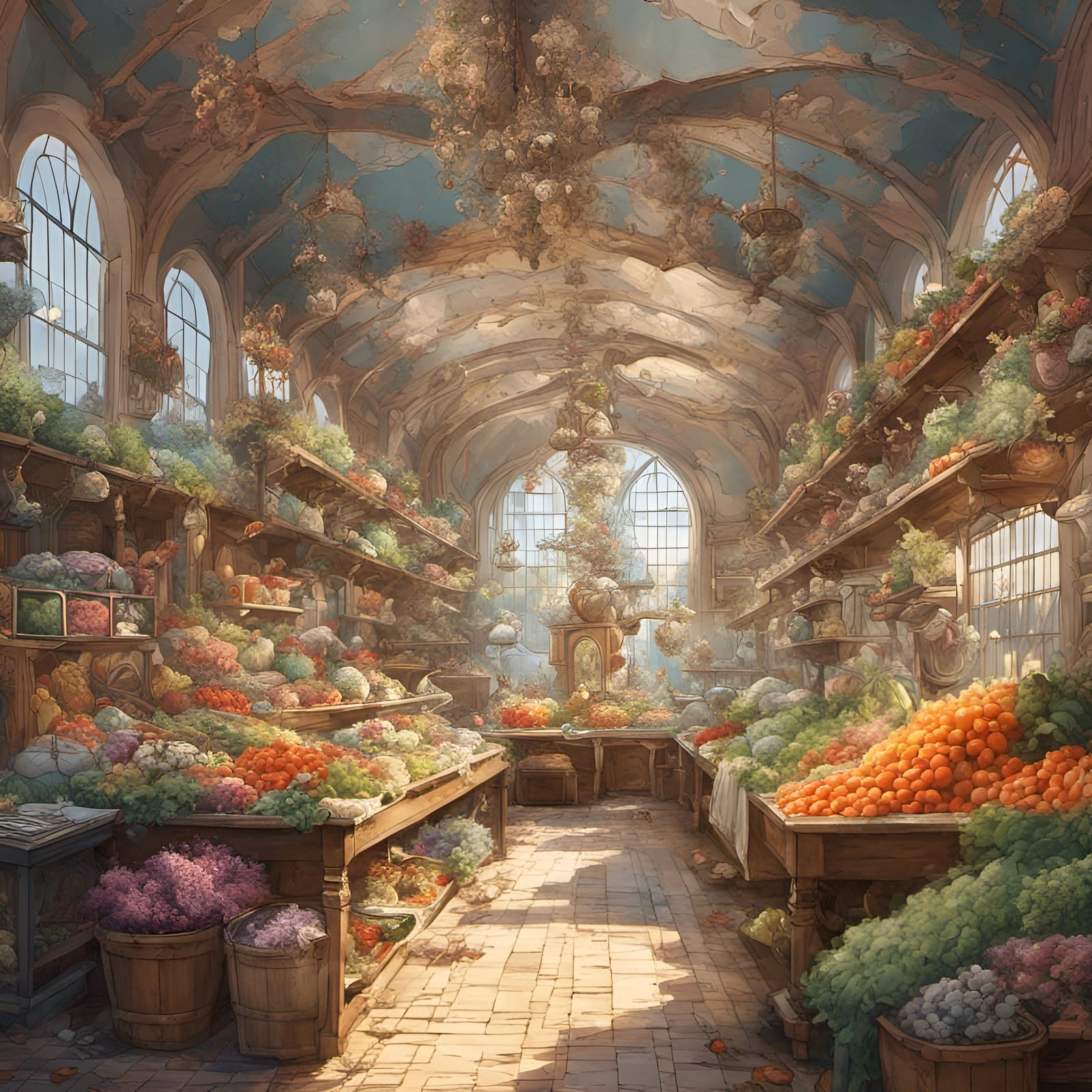 Rococo farmer's market false