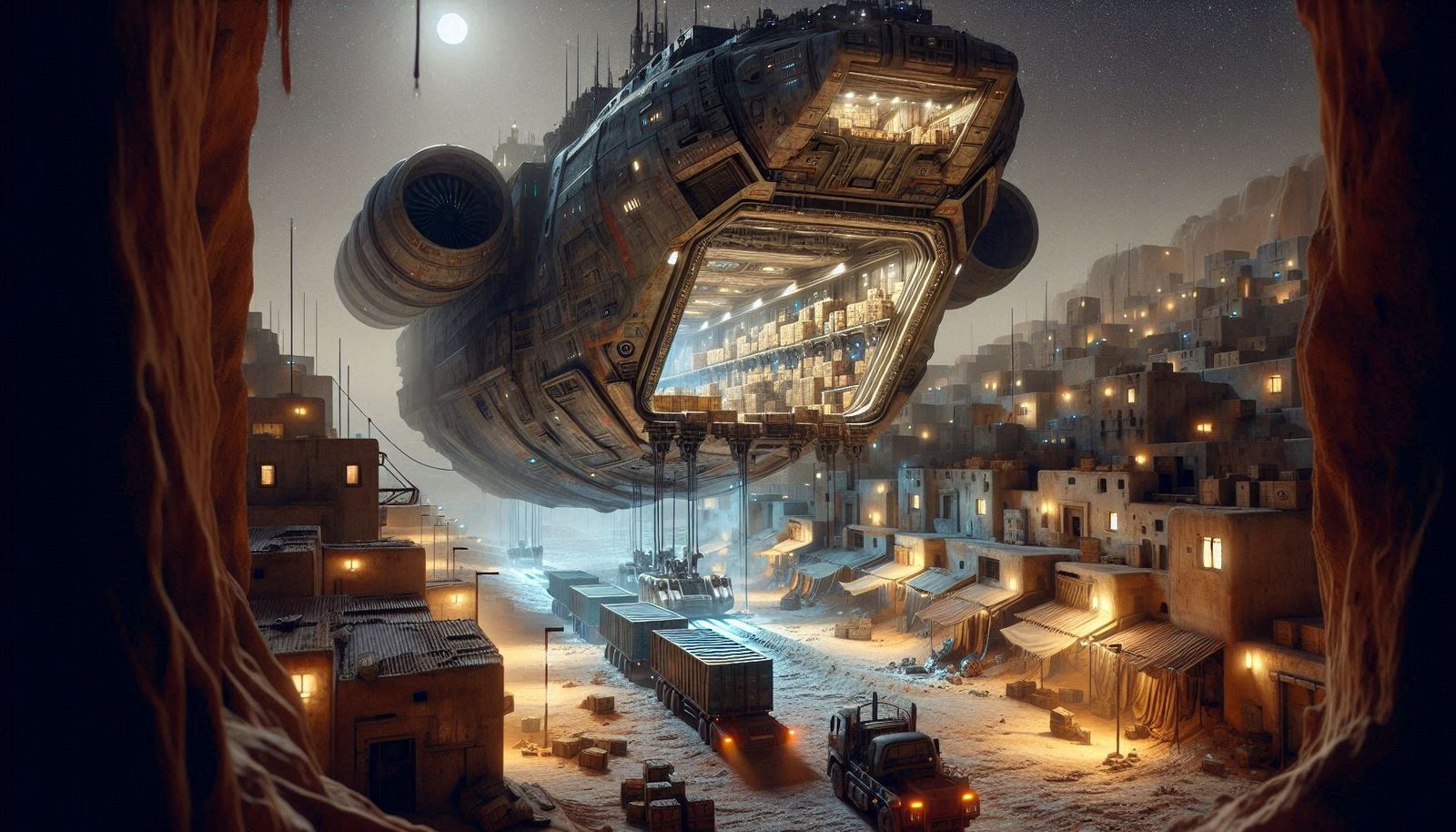 Heavy Equipment and Provisions Resupply