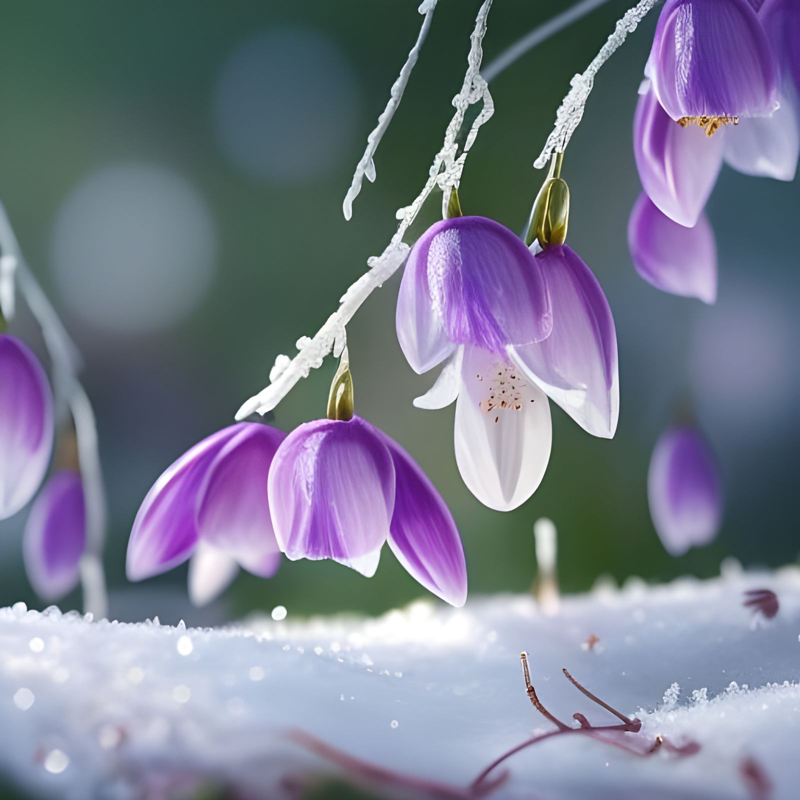 Spring's First Flowers  by @Zazzera