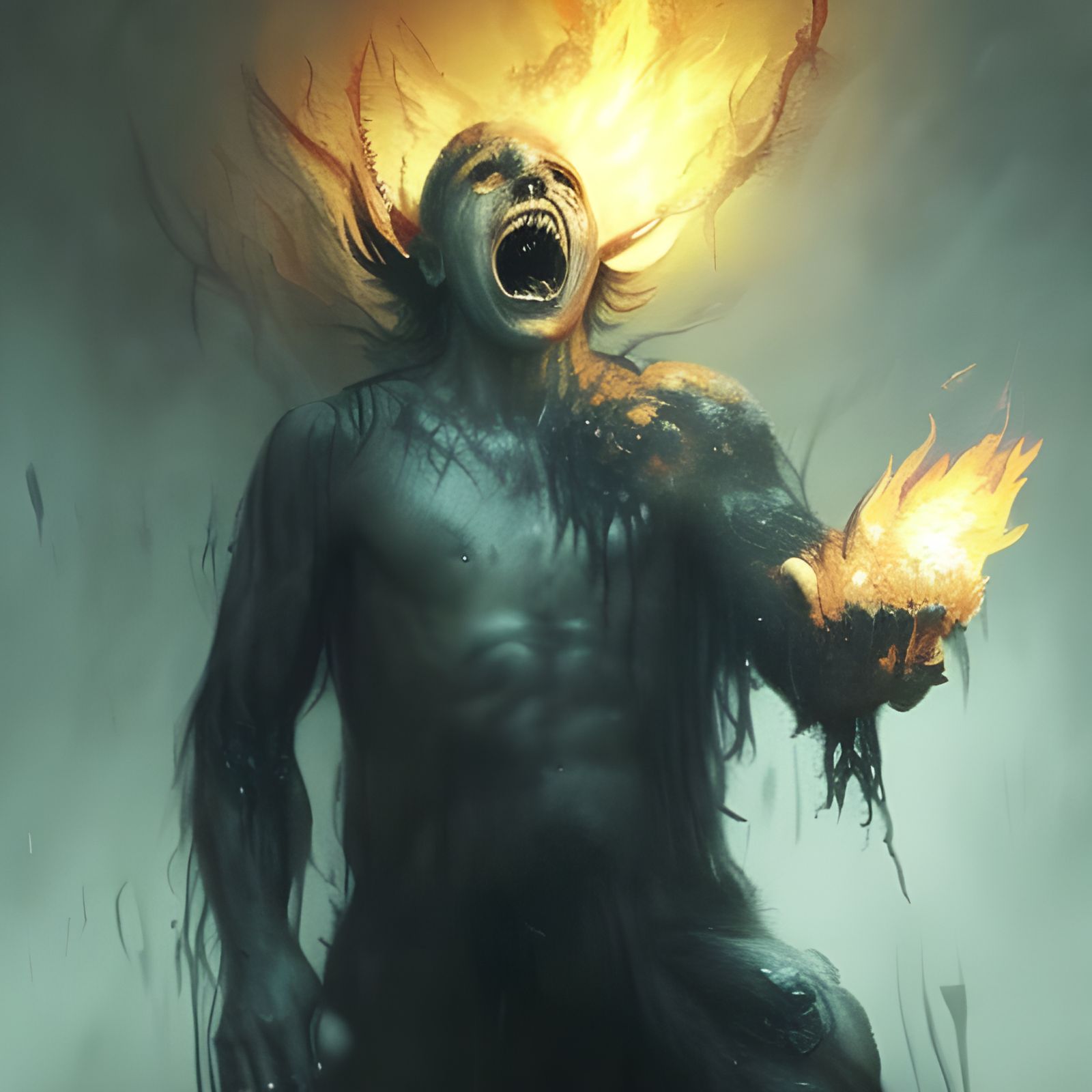 Zombie with pain receptors