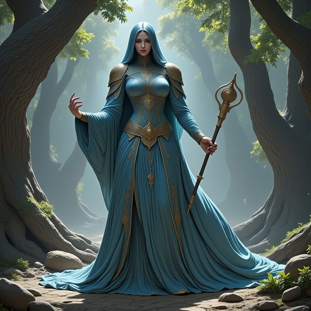  <lora:Venus Delgaodo:1.0> as a mage