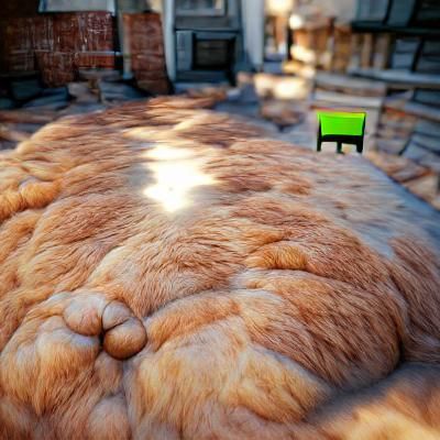 Fat cat 8k resolution Unreal Engine