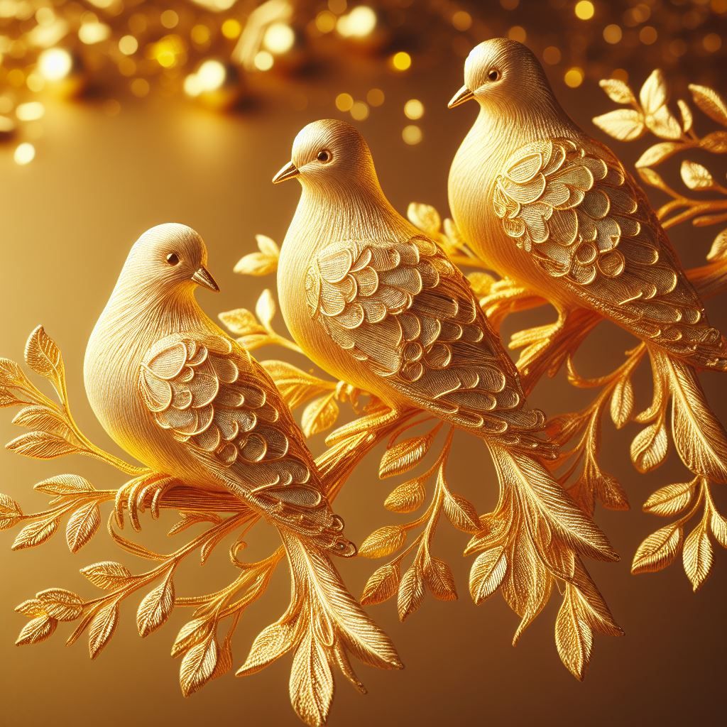 Golden doves