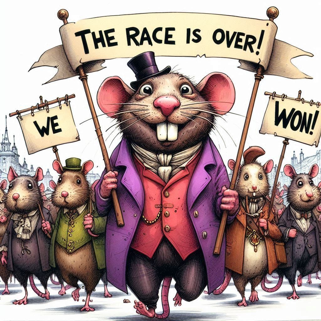 The rat race is over. The rats won! - 03