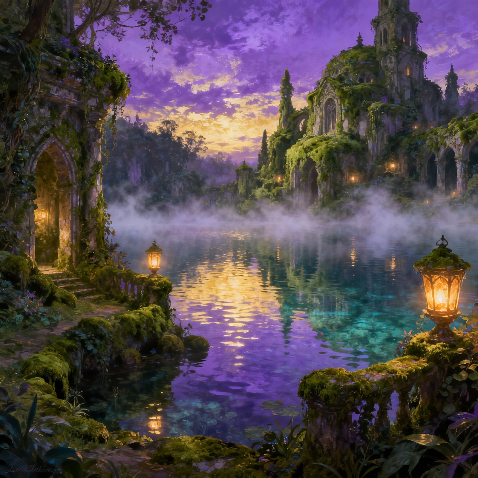 Fantasy Getaways  by @nechamie