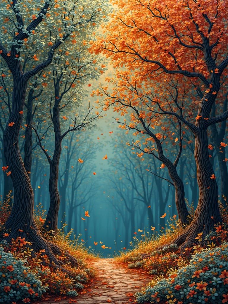 Whimsical Wire Forest: Twisted Metal Animal Art