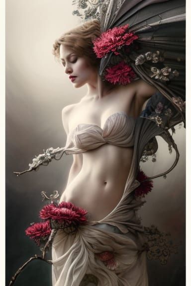 Whimsical Dahlias pt4
