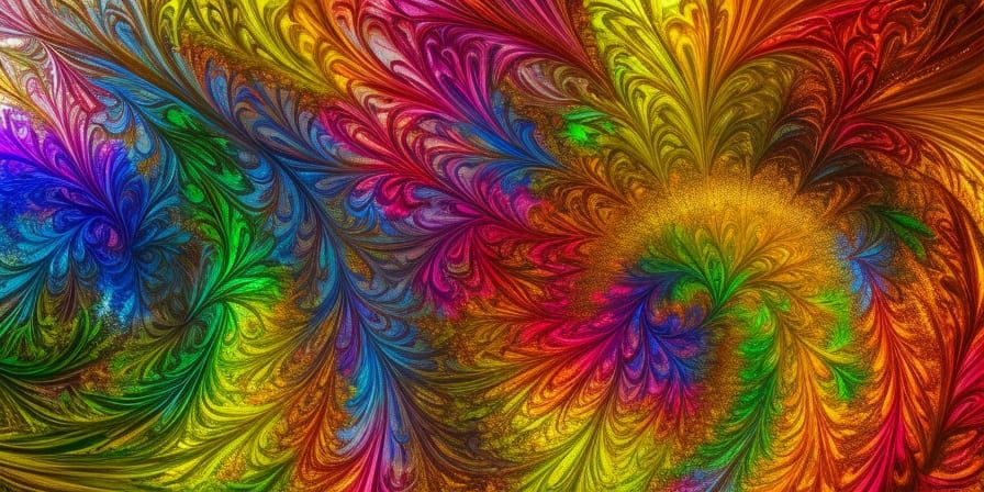 Fractals - Ai Generated Artwork - Nightcafe Creator