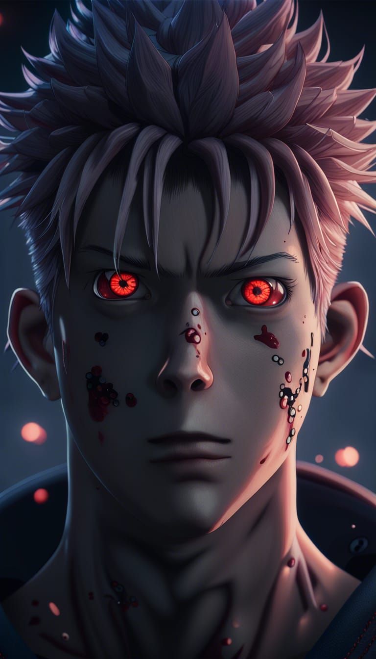 jujutsu kaisen Realistic Hd anime photo ,3D Anime,4k,freemale - AI  Generated Artwork - NightCafe Creator