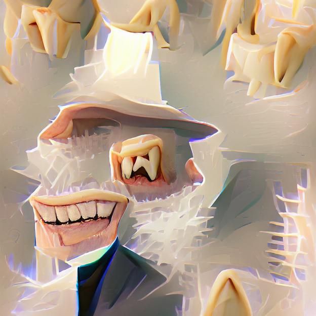 Man of many teeth