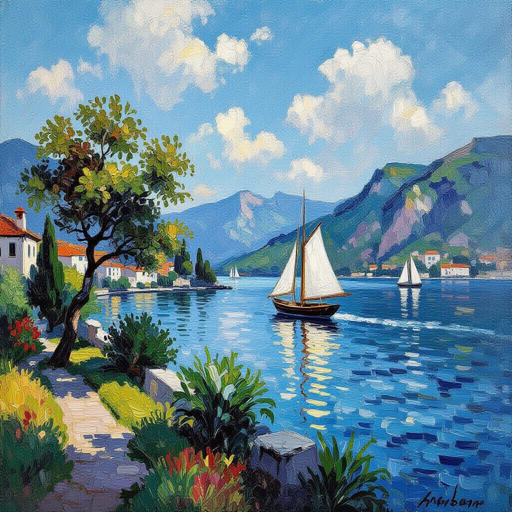 🌊⛰️🏔️🌳🌴🌱🌱🌱🍃🪨💨🚢Impressionism