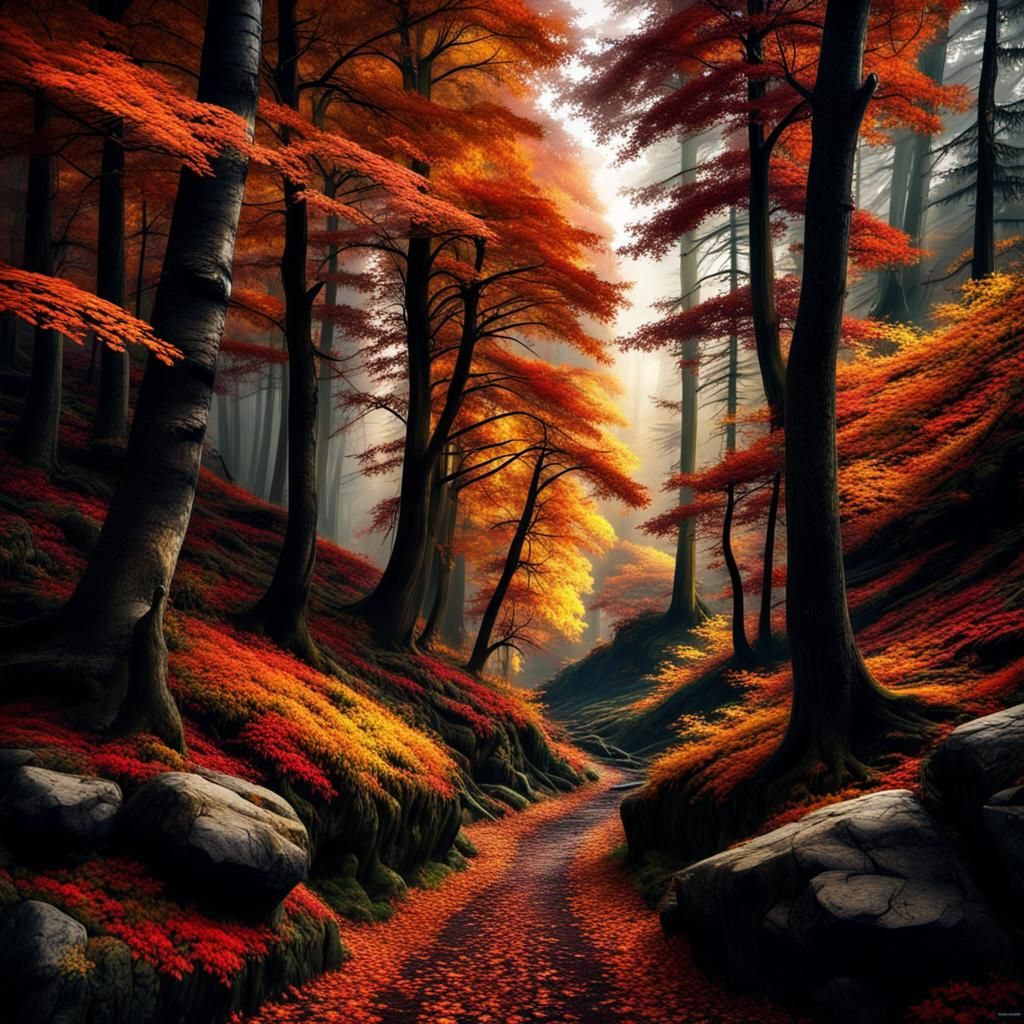 Autumn  by @IslaSkye