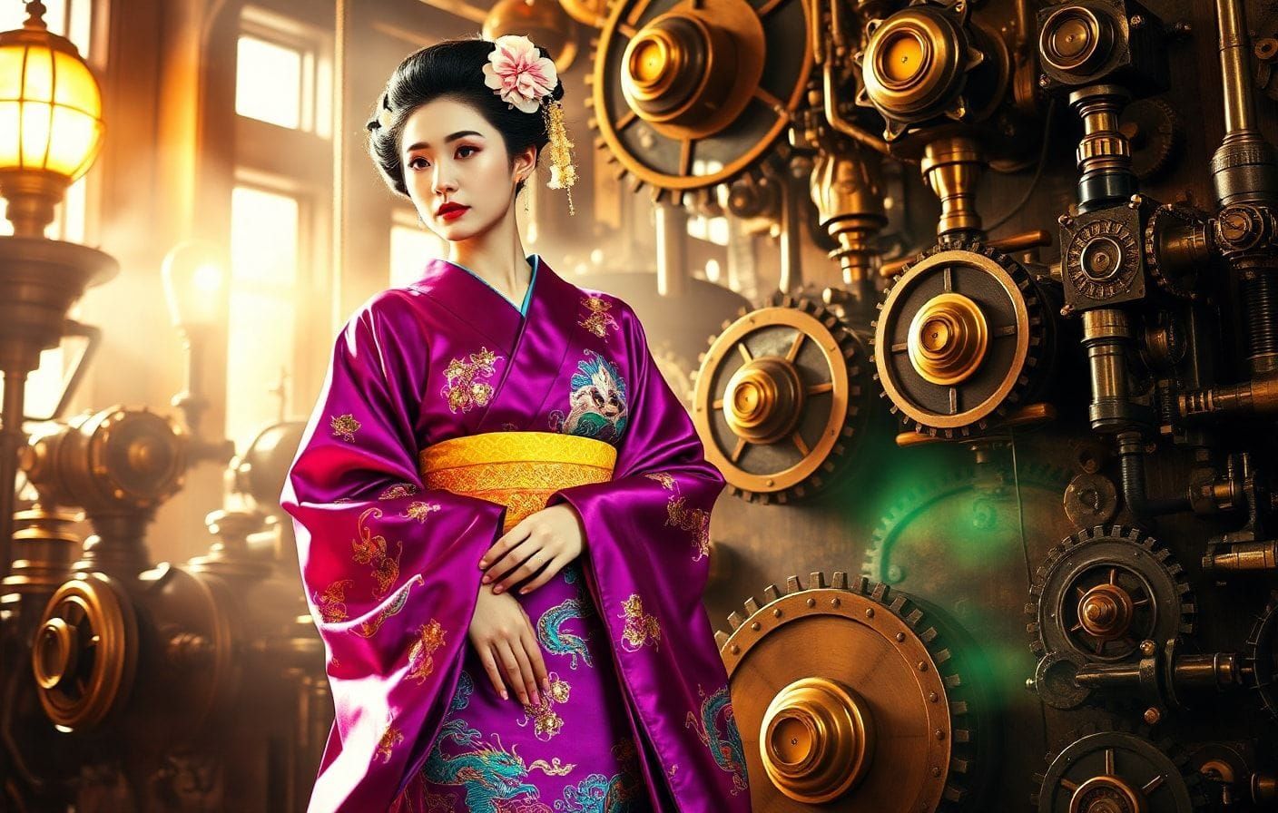 Steampunk Geisha