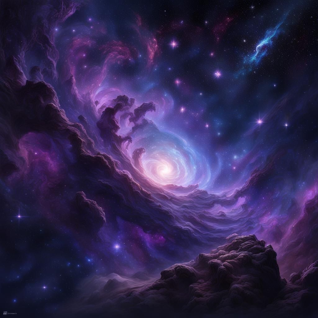 Magic of space  by @Saad S Khalis