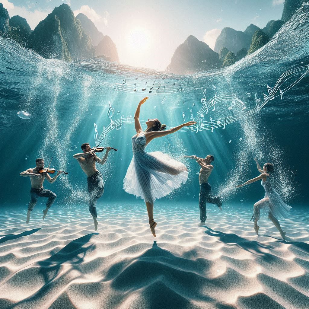 swimming is like dancing