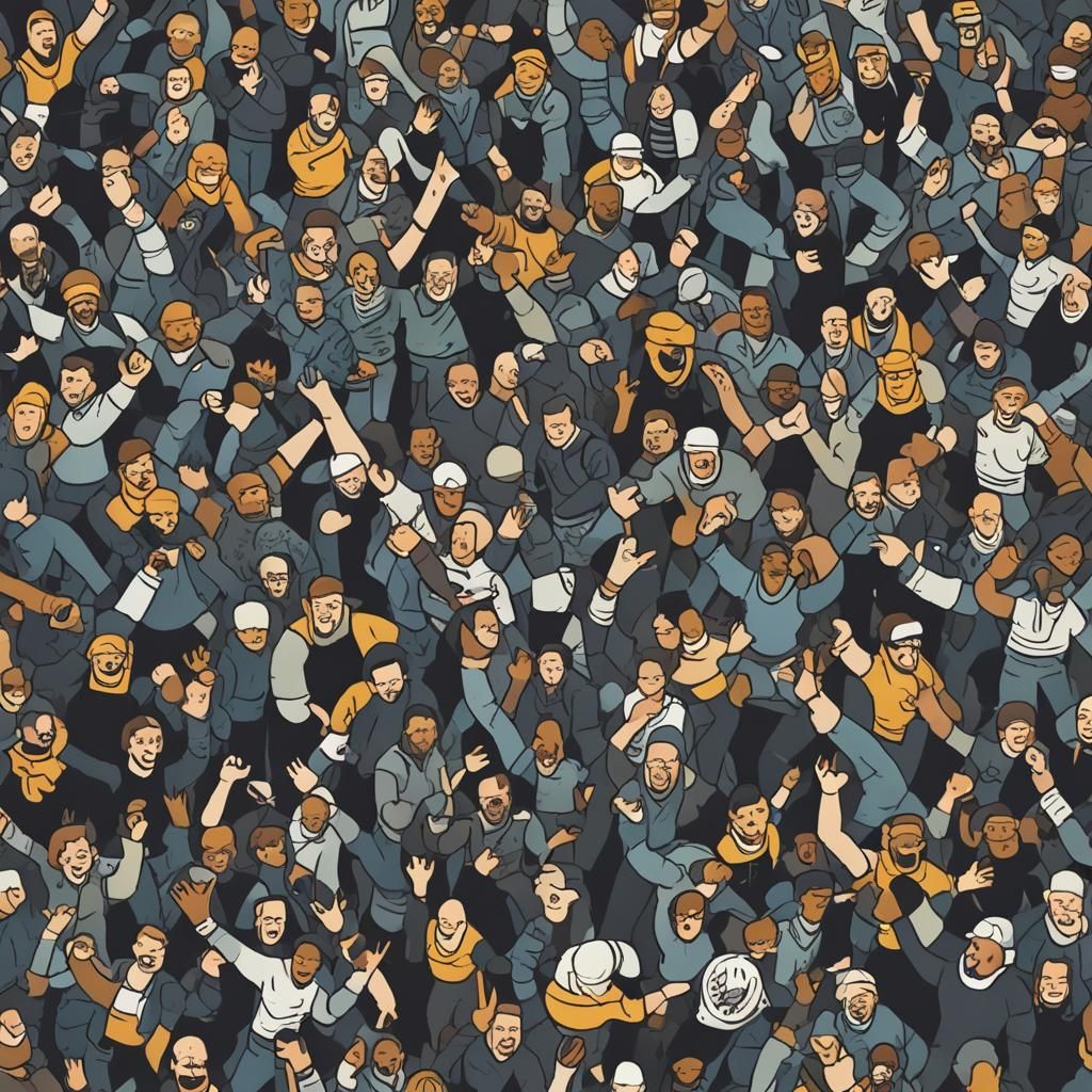 AI Interpretation of a Restricted Image