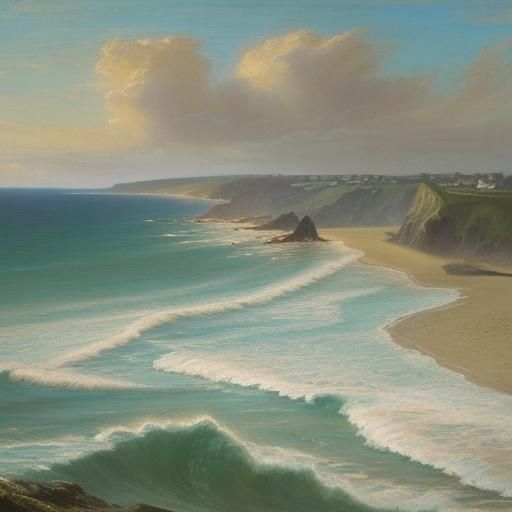 turner paints  cornwall