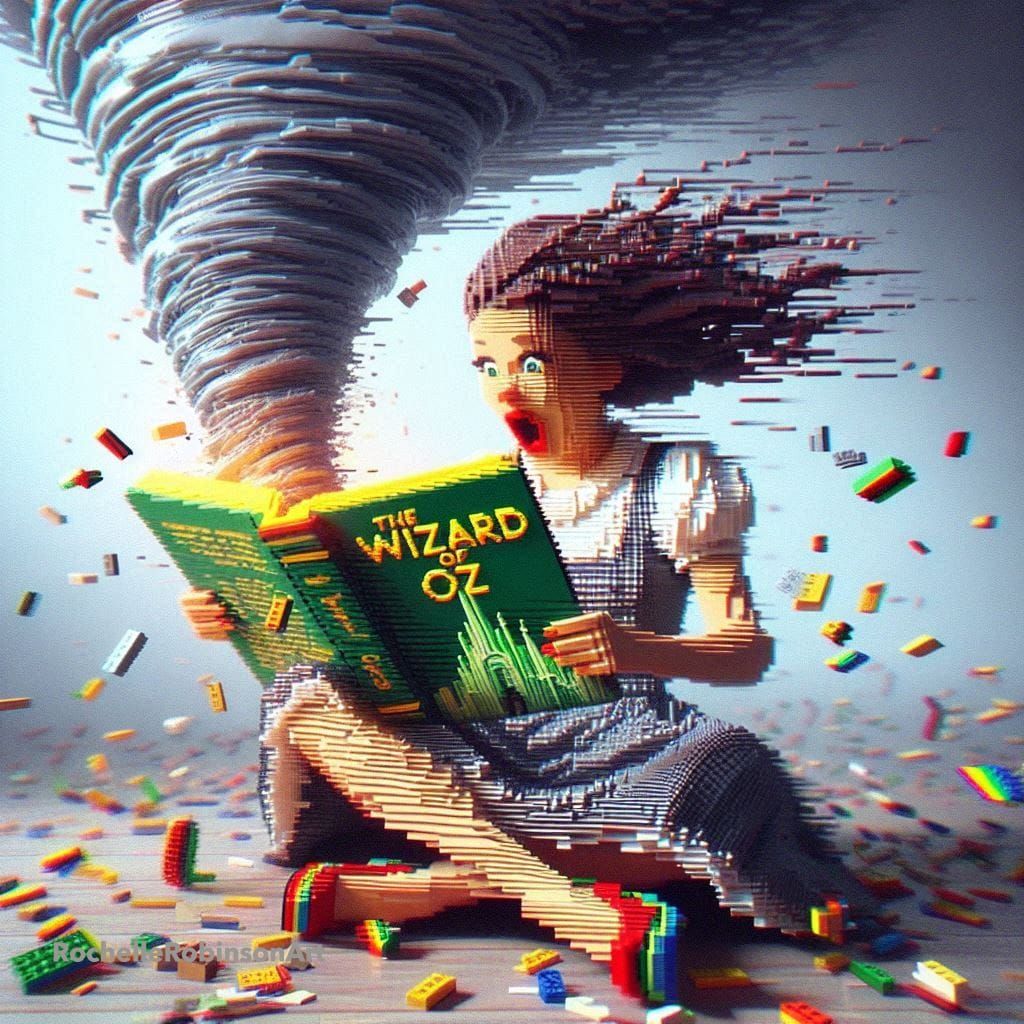 Woman Reading - Wizard of Oz