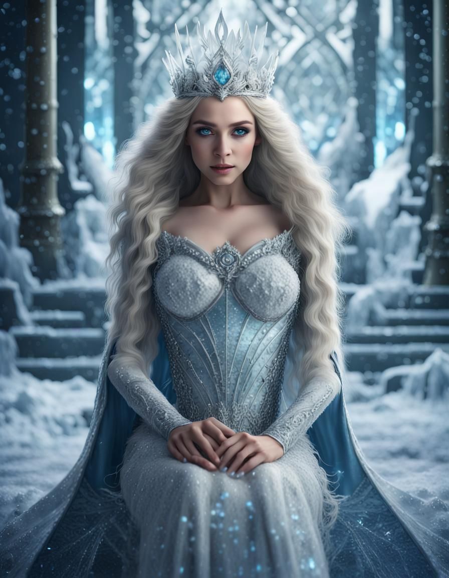 Snow Queen - AI Generated Artwork - NightCafe Creator