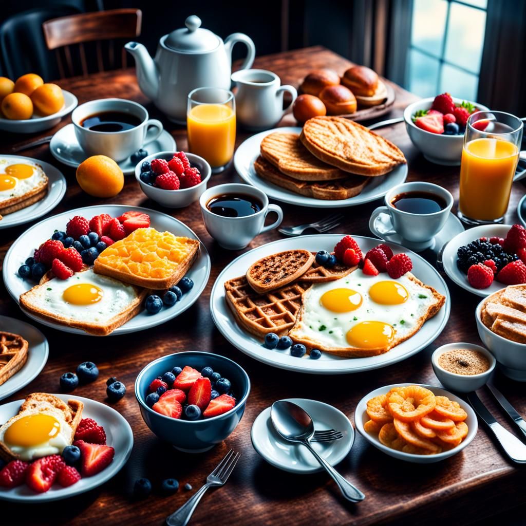 A very tasty looking breakfast
