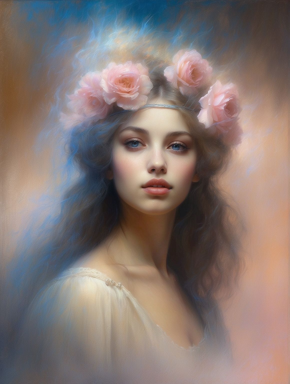 Pink dream portrait