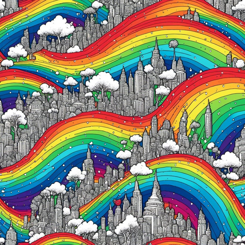 Over the rainbow, via Jaz World