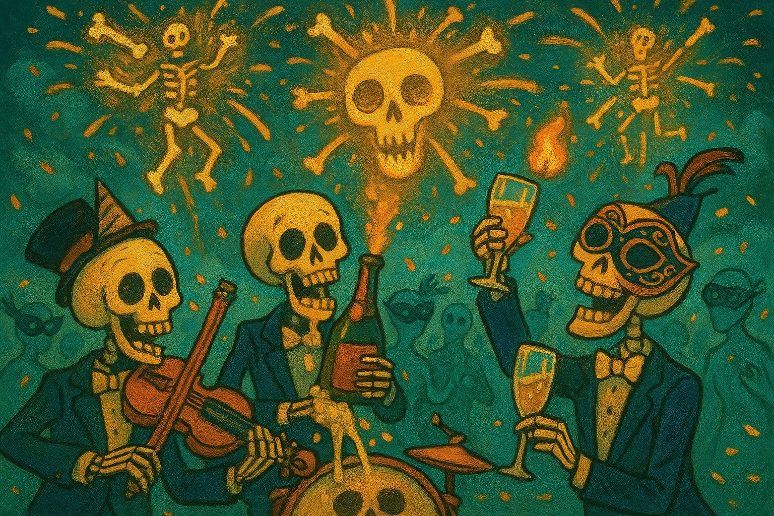 Cheers & Bones: A Toast to the Afterlife