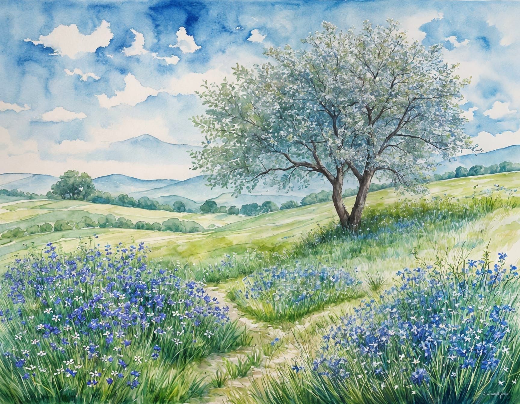 "Bleu Meadow"