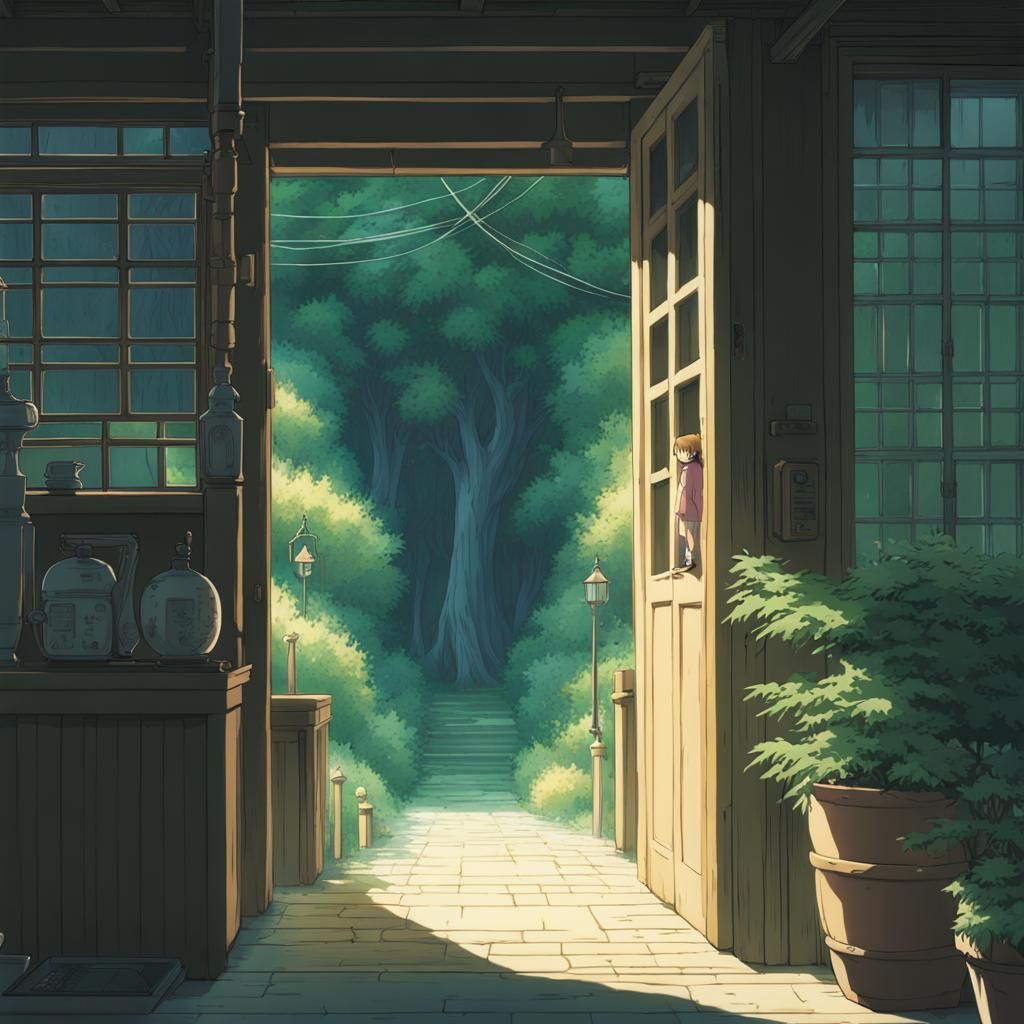 A entrance