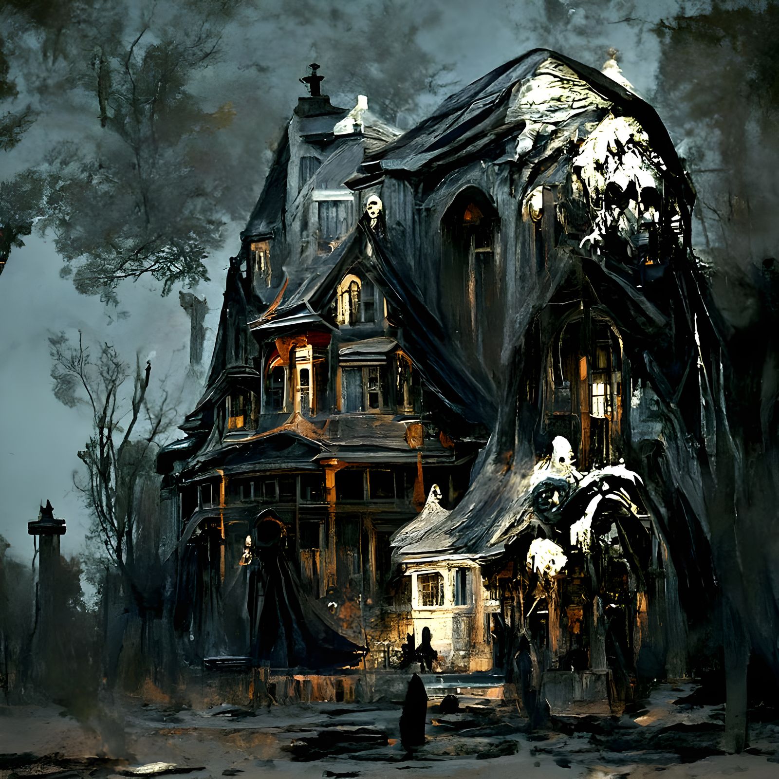 Haunted victorian house III