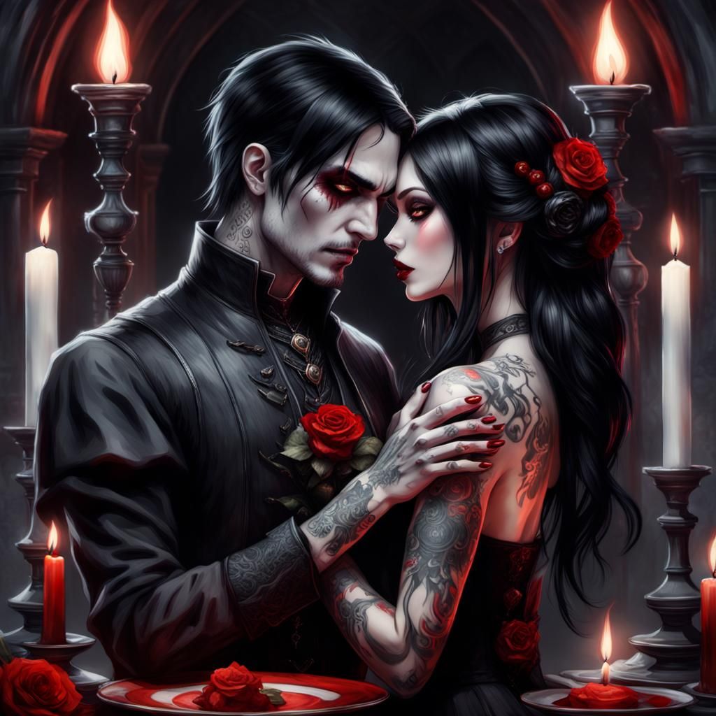 Vampire couple