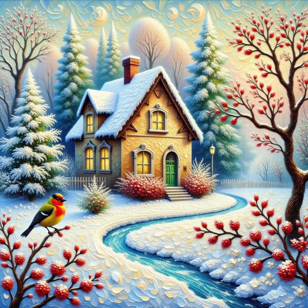  <lora:Hennie Impasto:1.0>