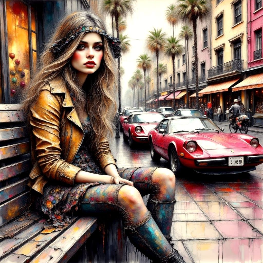 Homeless In Hollywood.  by @Shelle-Sherrie