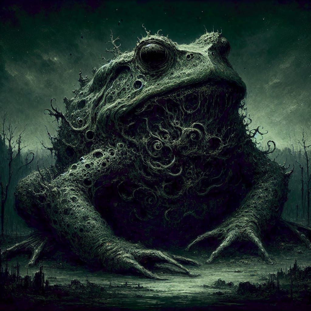 frog demon - AI Generated Artwork - NightCafe Creator