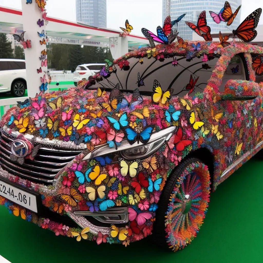 Butterfly car