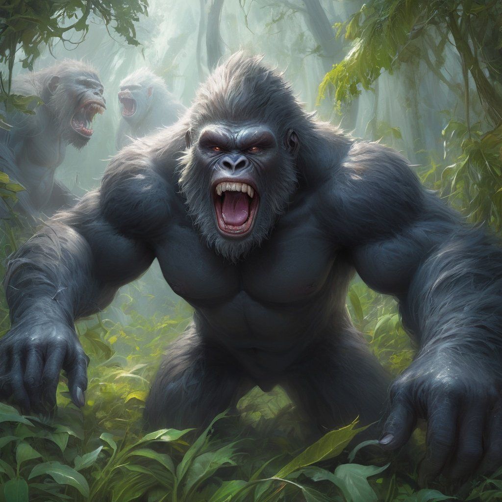 Silverback - AI Generated Artwork - NightCafe Creator