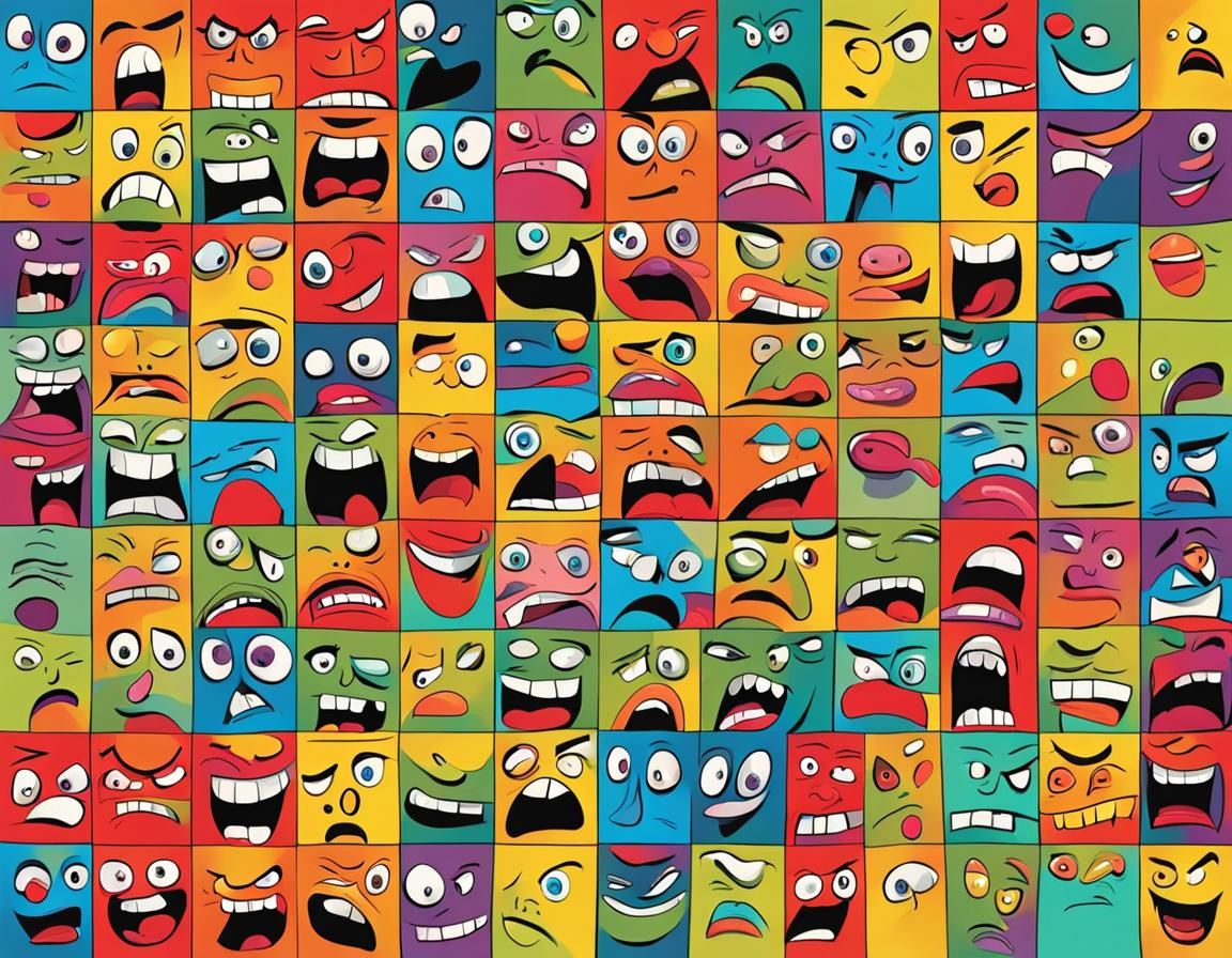 Crazy faces - AI Generated Artwork - NightCafe Creator