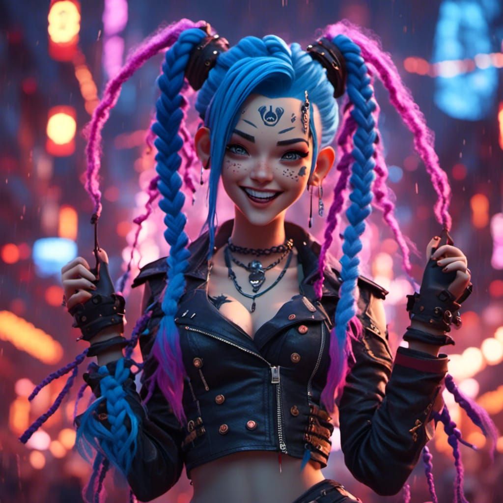 Jinx - AI Generated Artwork - NightCafe Creator