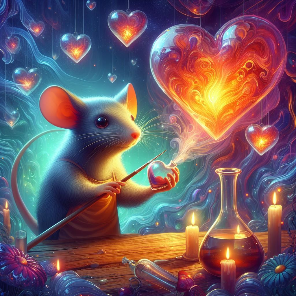 Mouse Glassblower of Glass Hearts