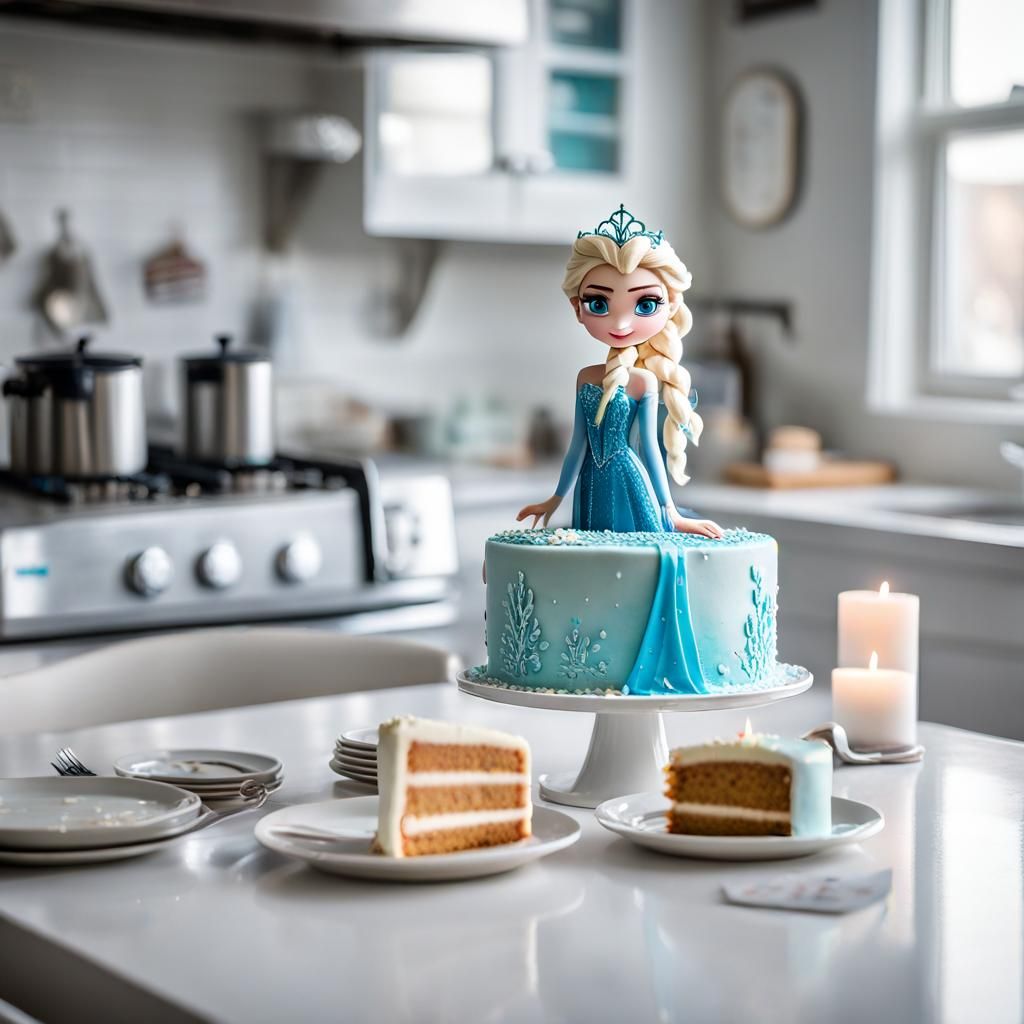 Elsa Cake