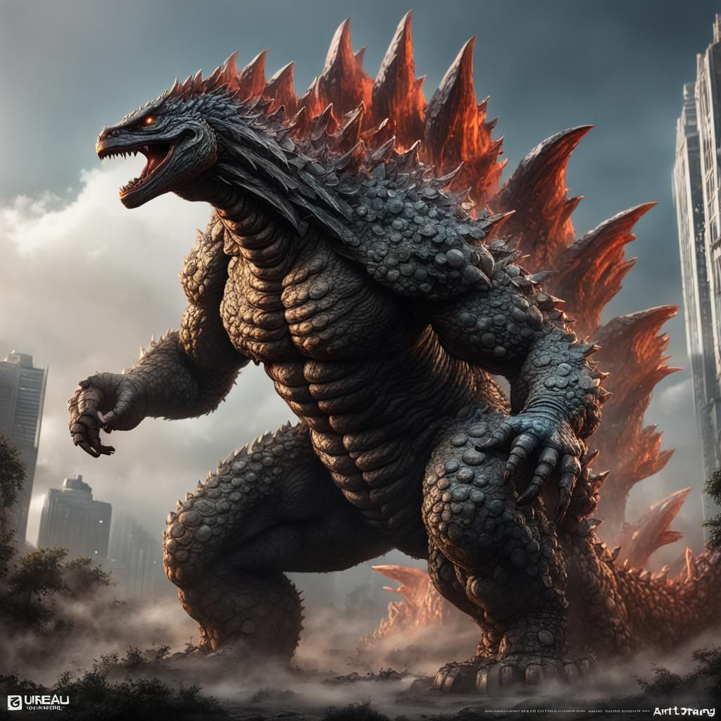 godzilla - AI Generated Artwork - NightCafe Creator