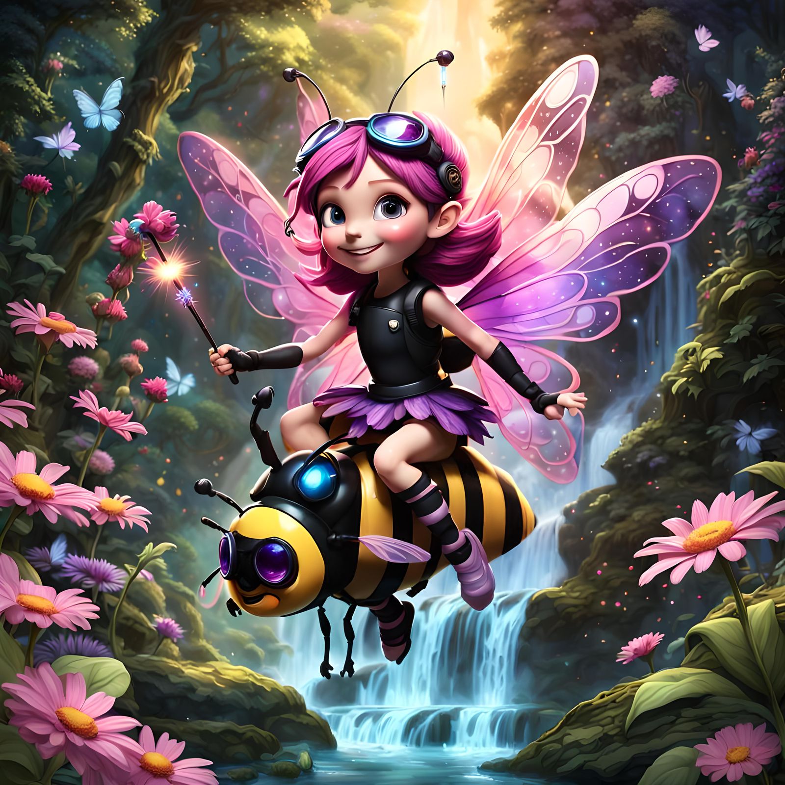 Fairy Life - Uber Edition 2 - AI Generated Artwork - NightCafe Creator