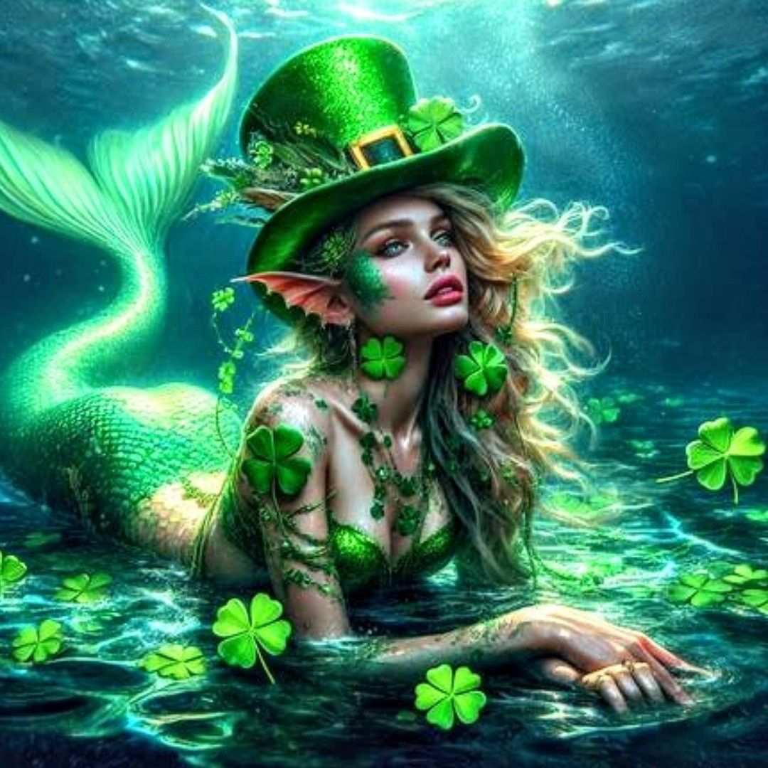 St. Patrick's Day Mermaid #5