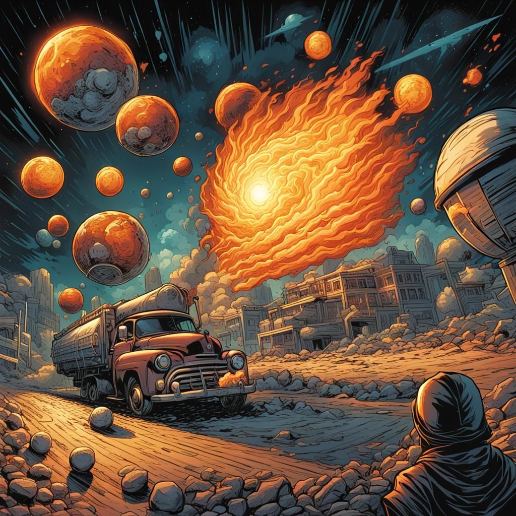 Goodness gracious, great balls of fire