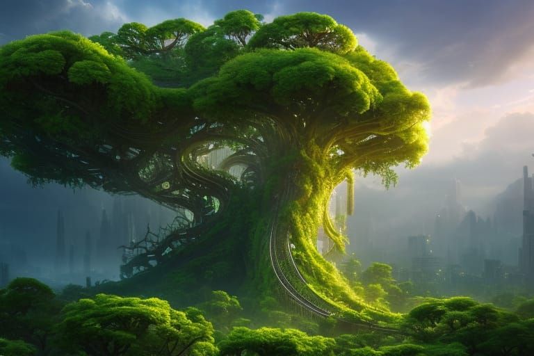 Tree of wisdom  by @Erik