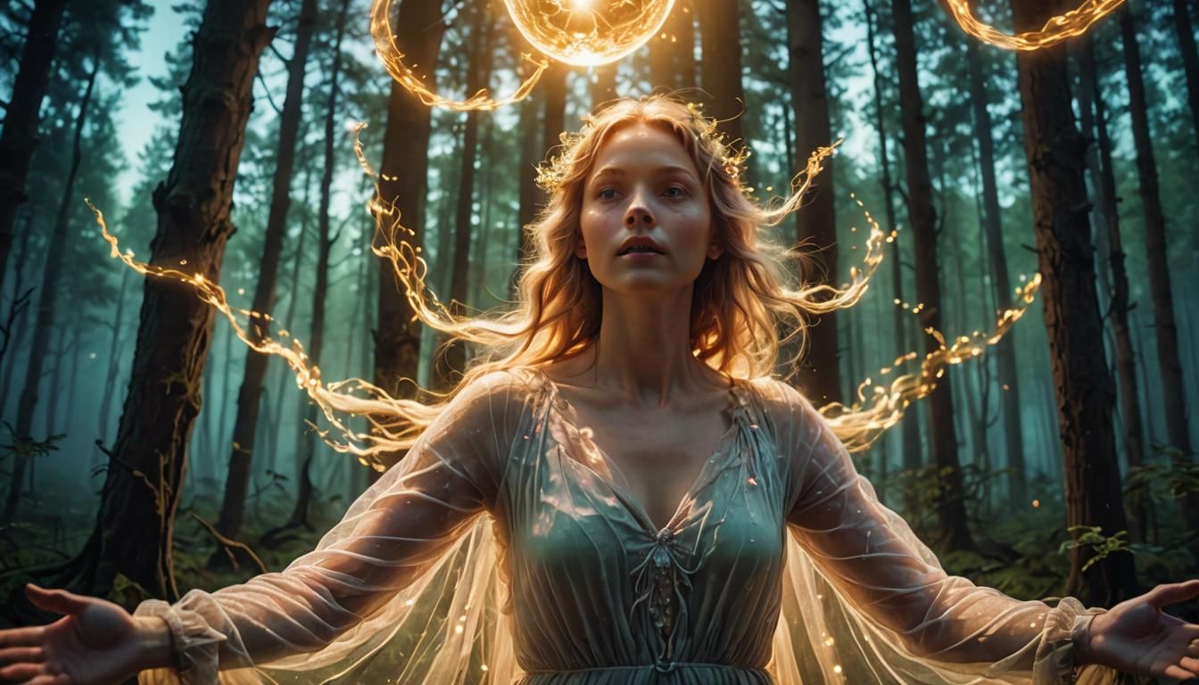 out of body experience, dreaming, aurora mist