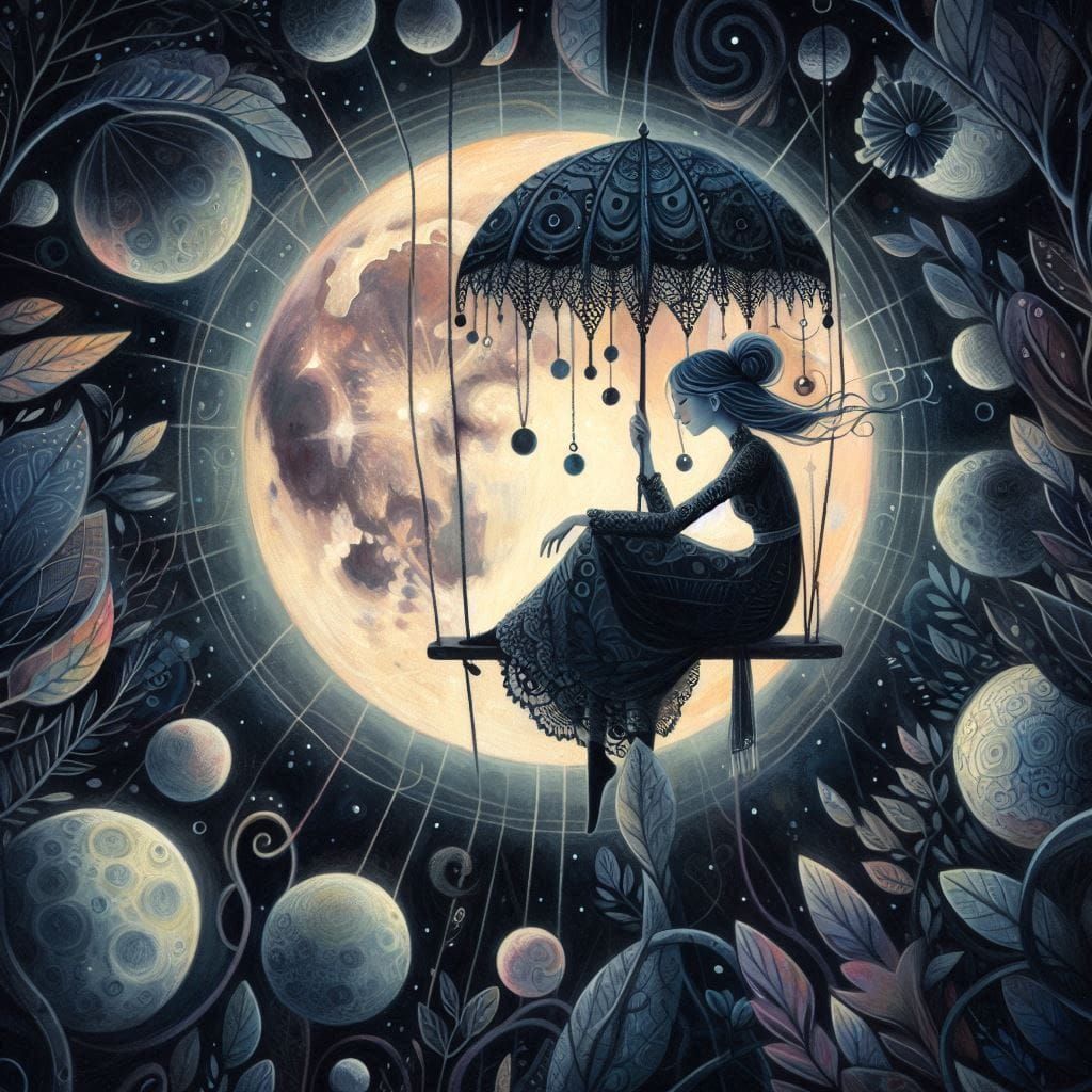 I feel connected to the moon