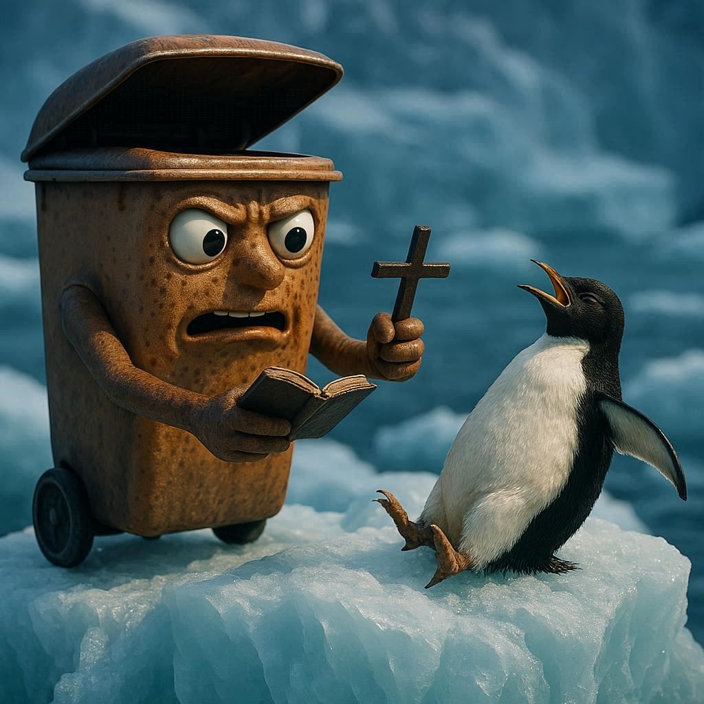 Leave This Fowl Creature, You Foul Creature