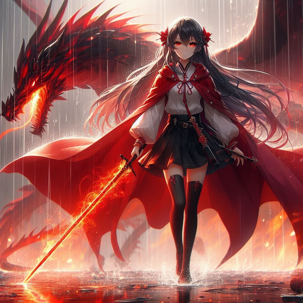 Raindrops and Crimson Flames: The Journey of the Scarlet Swo...
