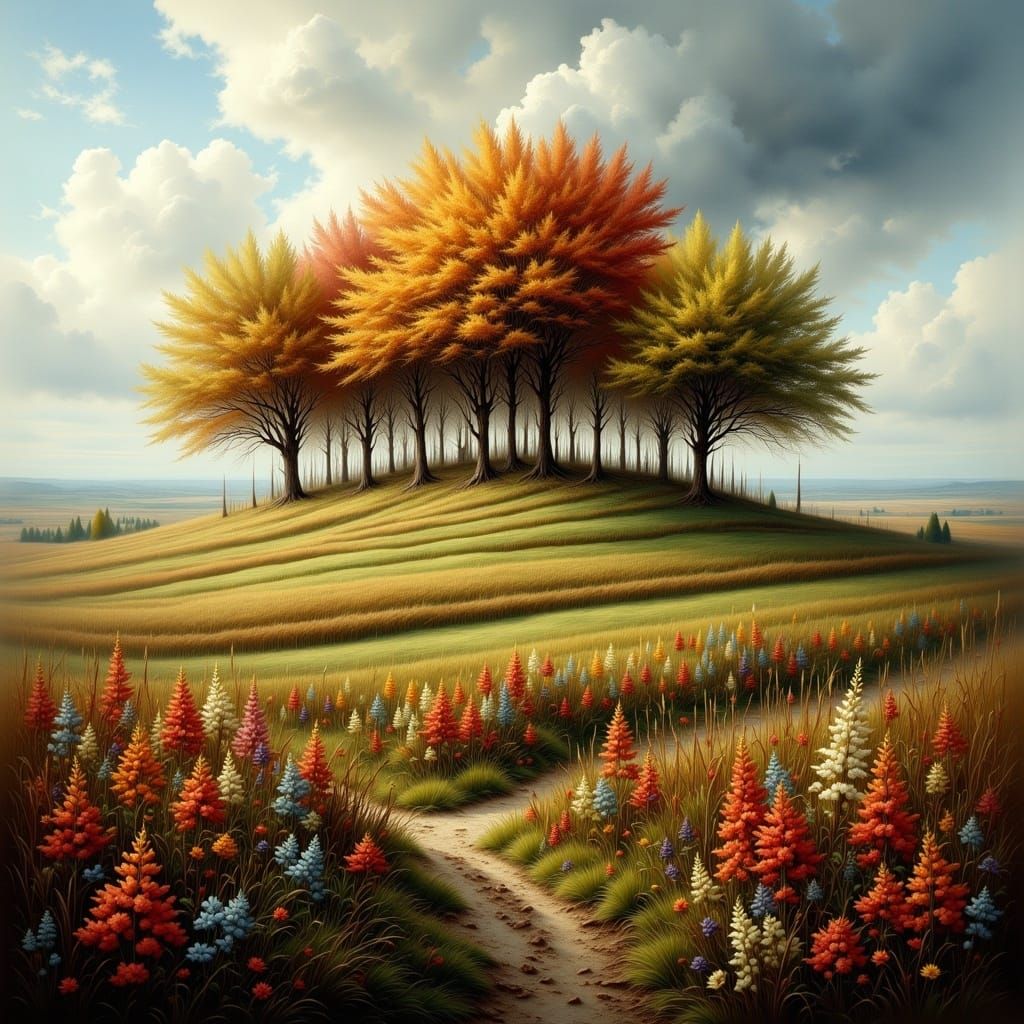 The fairy fort AI Generated Artwork NightCafe Creator